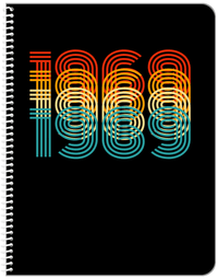 Thumbnail for Retro Notebook - 1969 - Front View