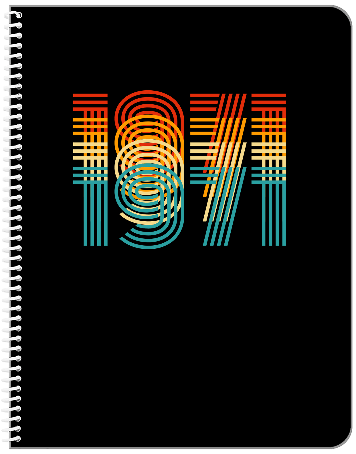 Retro Notebook - 1971 - Front View