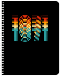 Thumbnail for Retro Notebook - 1971 - Front View