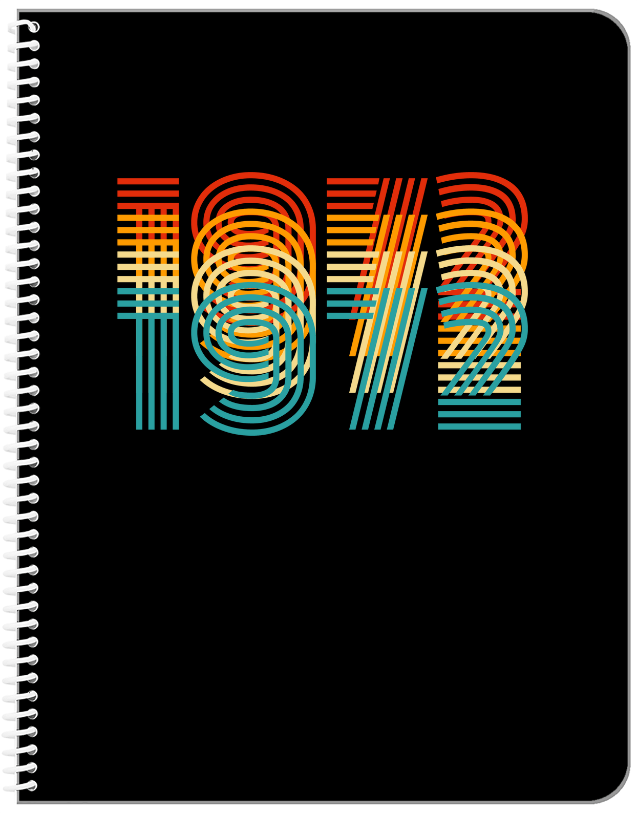 Retro Notebook - 1972 - Front View