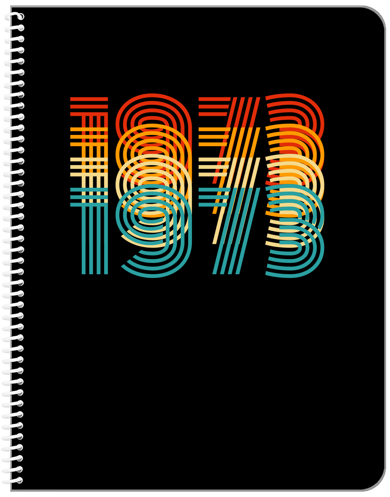 Retro Notebook - 1973 - Front View