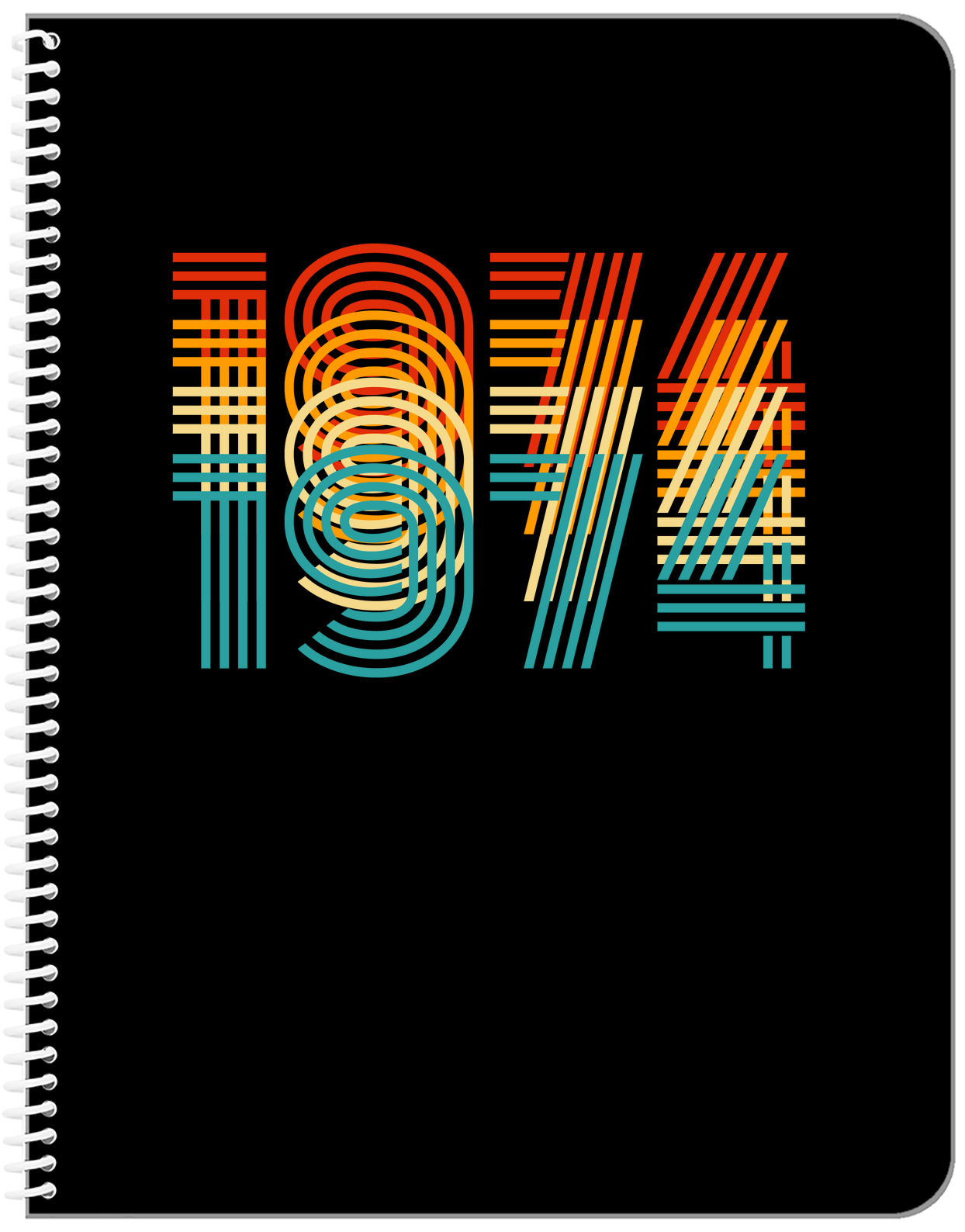 Retro Notebook - 1974 - Front View