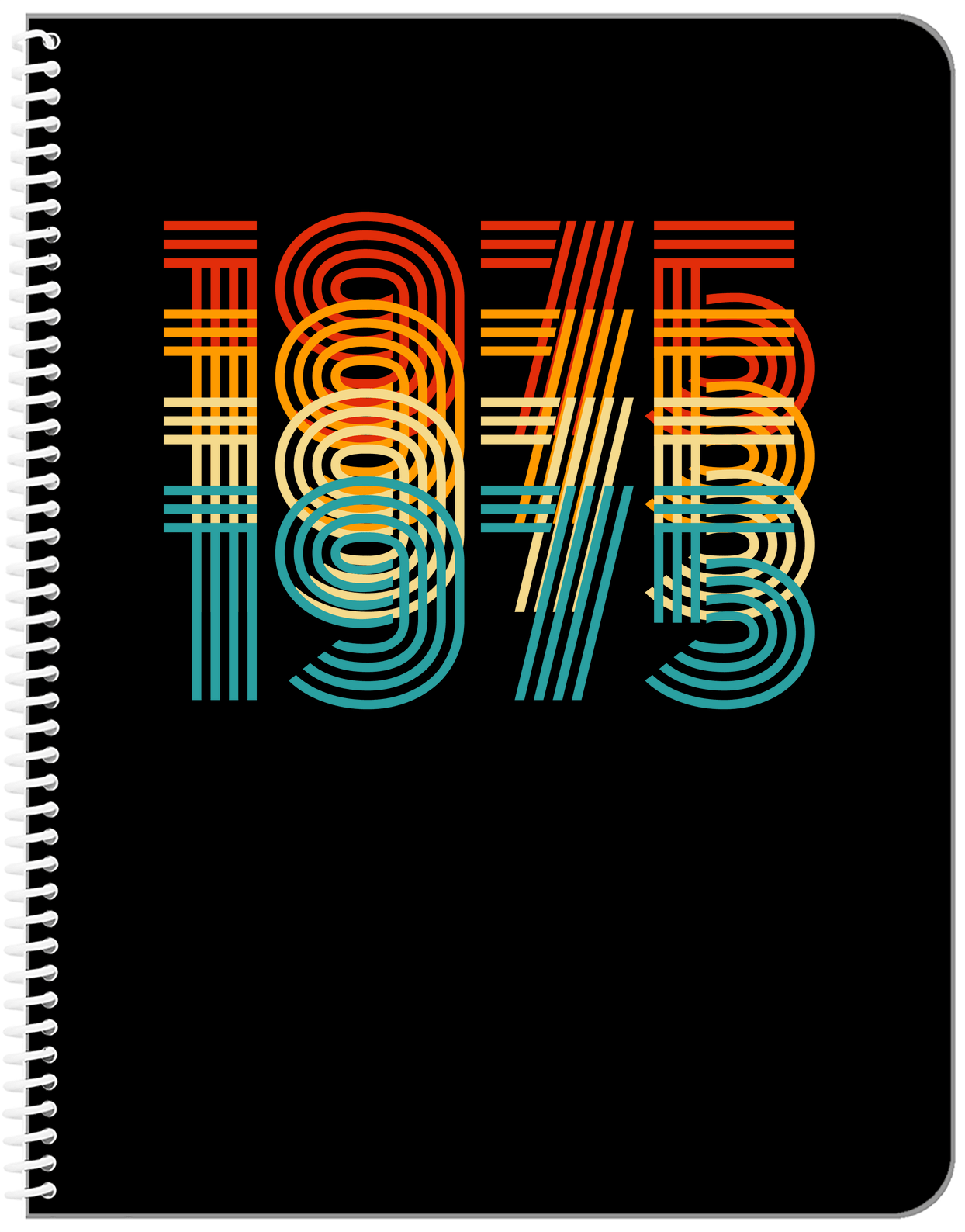 Retro Notebook - 1975 - Front View