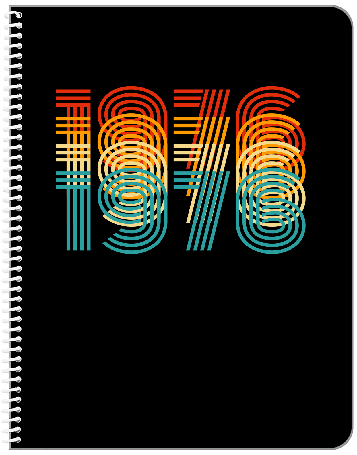 Retro Notebook - 1976 - Front View