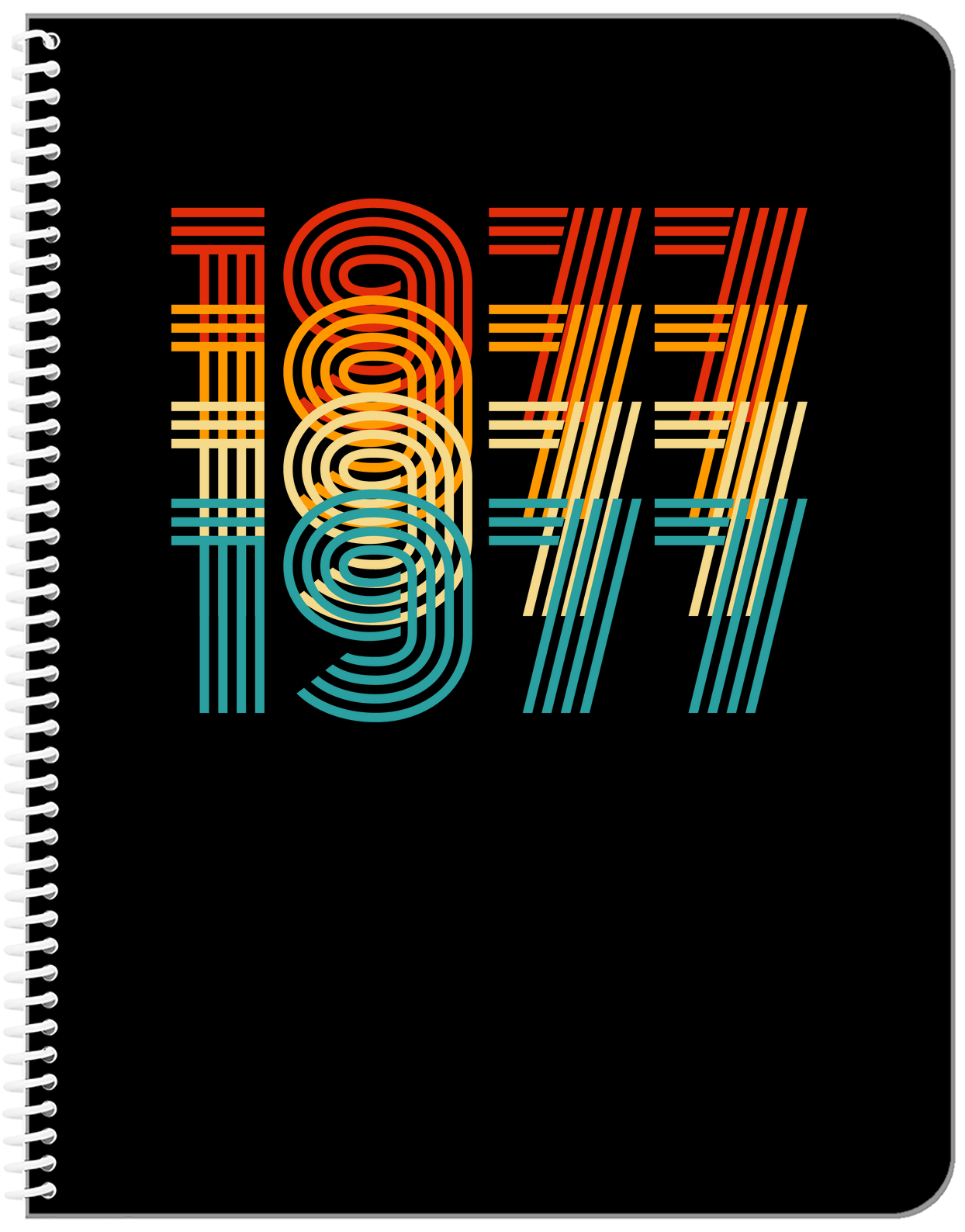 Retro Notebook - 1977 - Front View