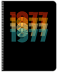 Thumbnail for Retro Notebook - 1977 - Front View