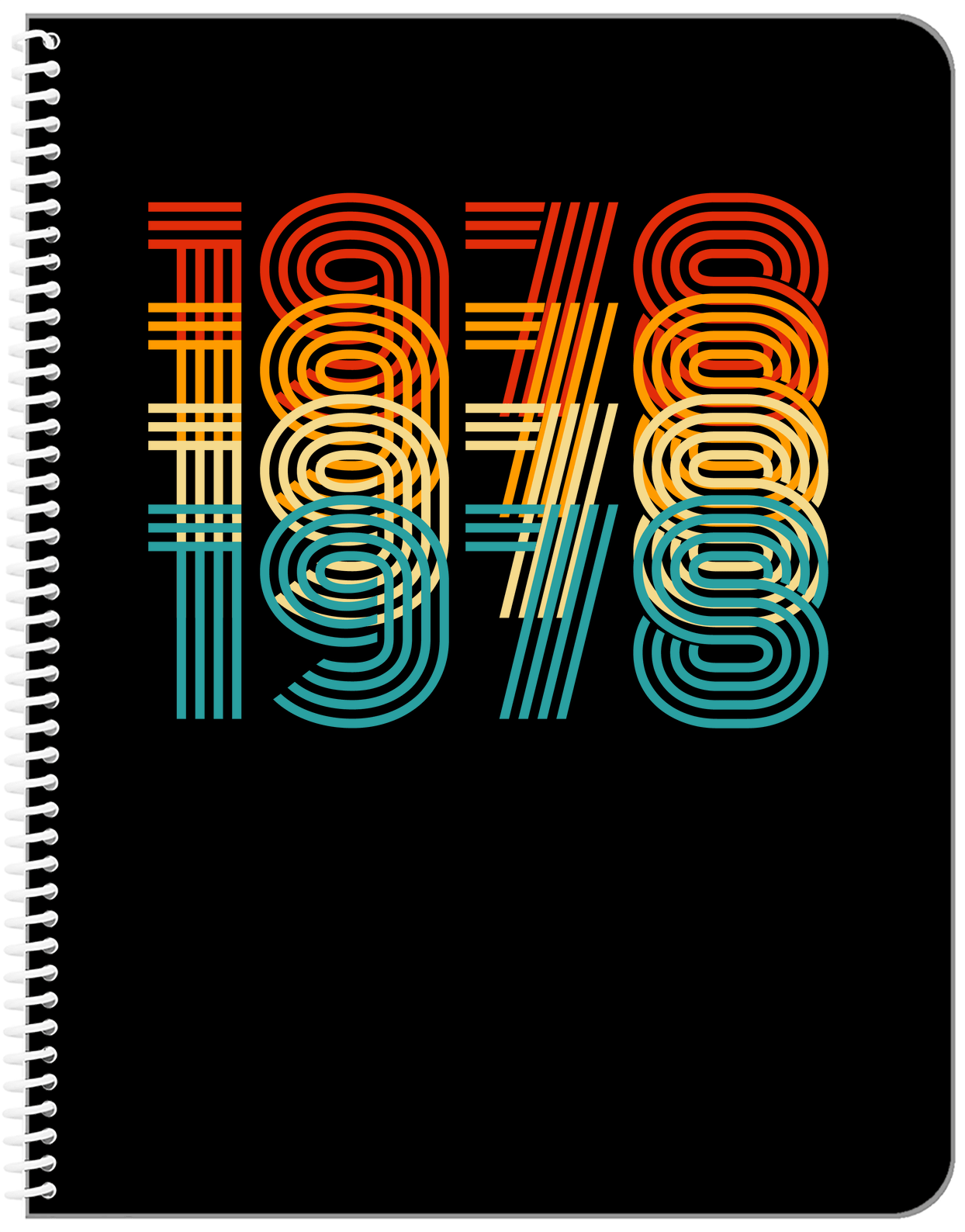 Retro Notebook - 1978 - Front View