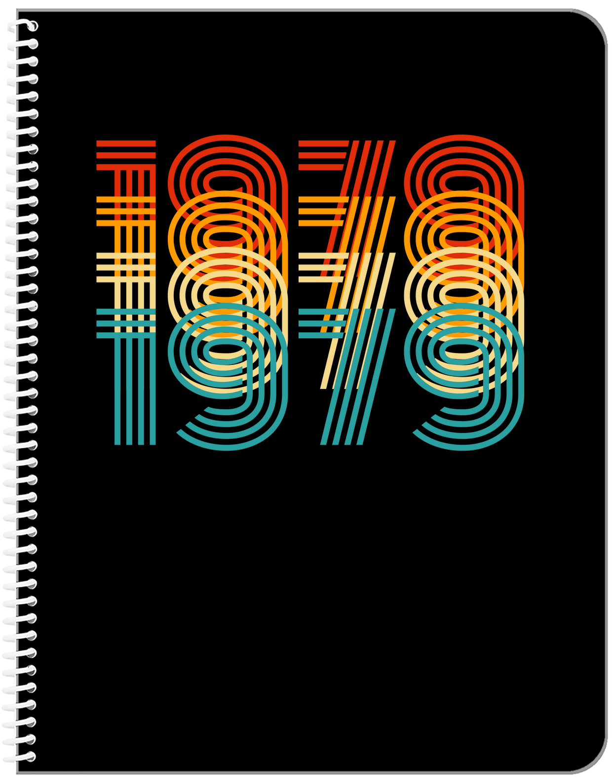 Retro Notebook - 1979 - Front View