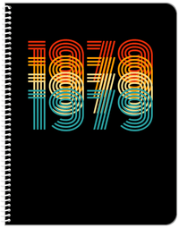 Thumbnail for Retro Notebook - 1979 - Front View