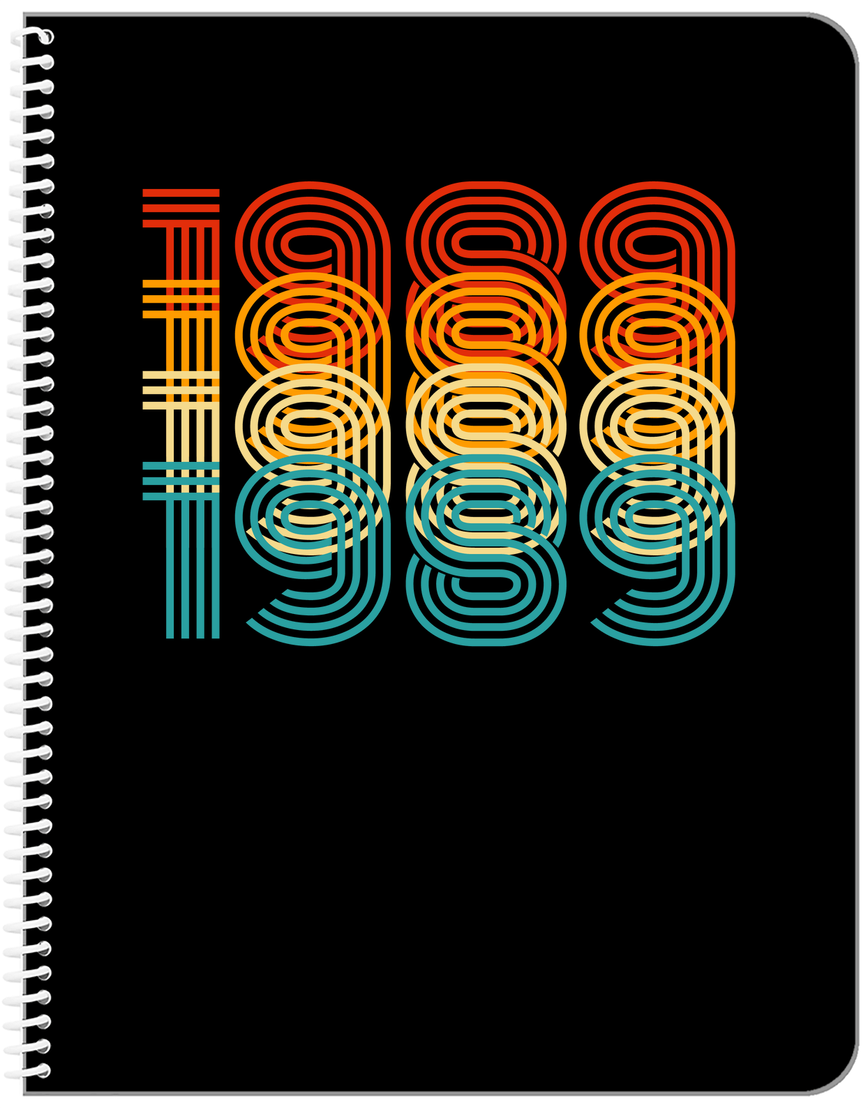 Retro Notebook - 1989 - Front View