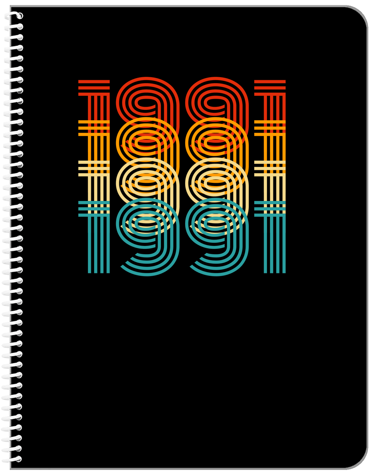 Retro Notebook - 1991 - Front View