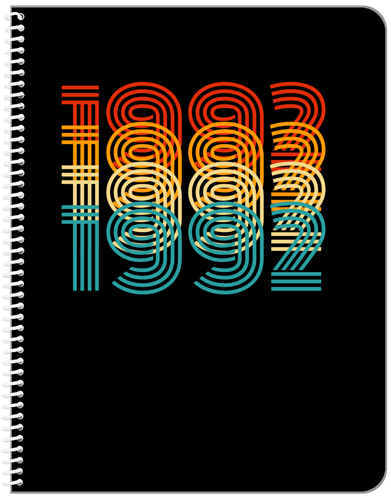 Retro Notebook - 1992 - Front View
