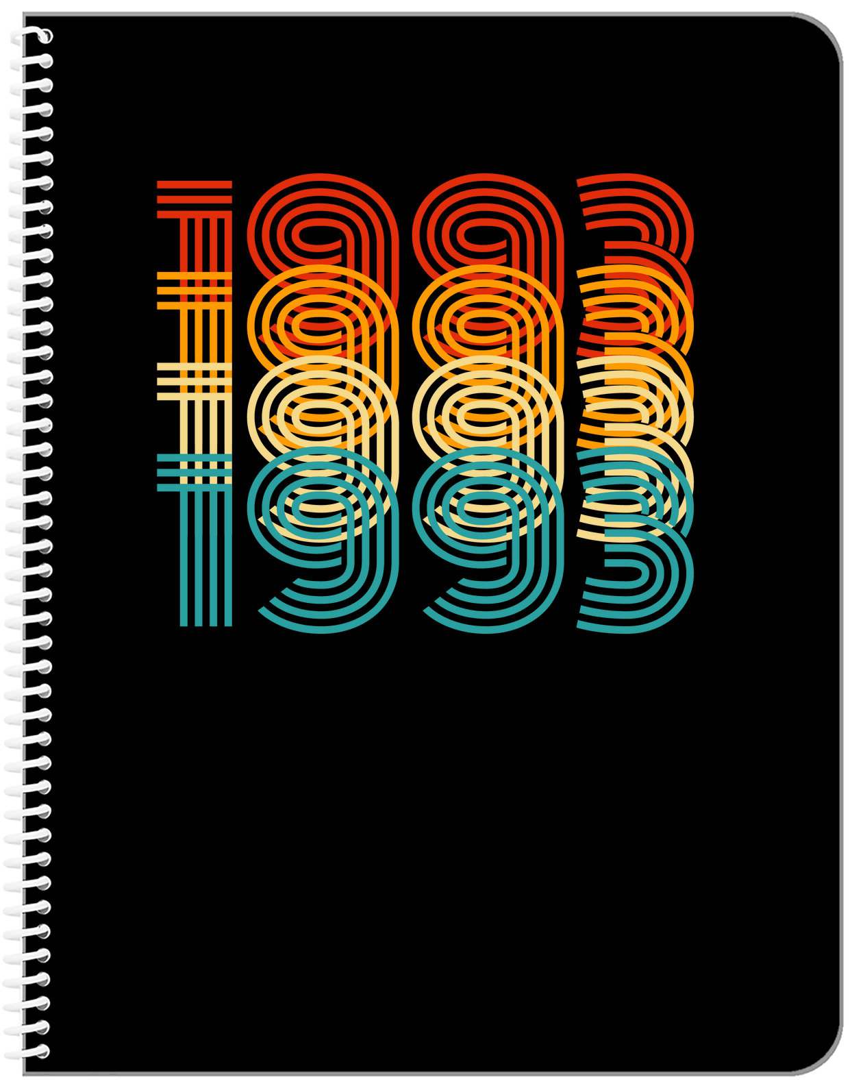 Retro Notebook - 1993 - Front View