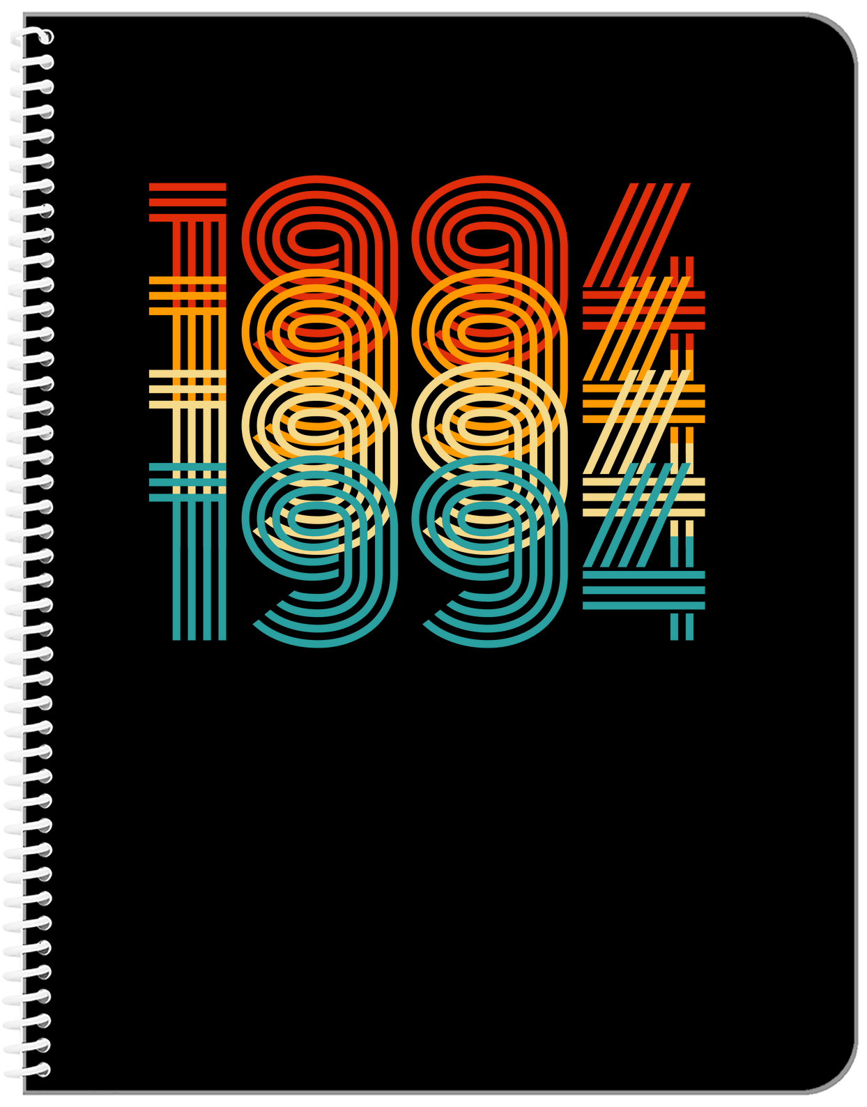 Retro Notebook - 1994 - Front View