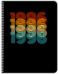 Thumbnail for Retro Notebook - 1996 - Front View