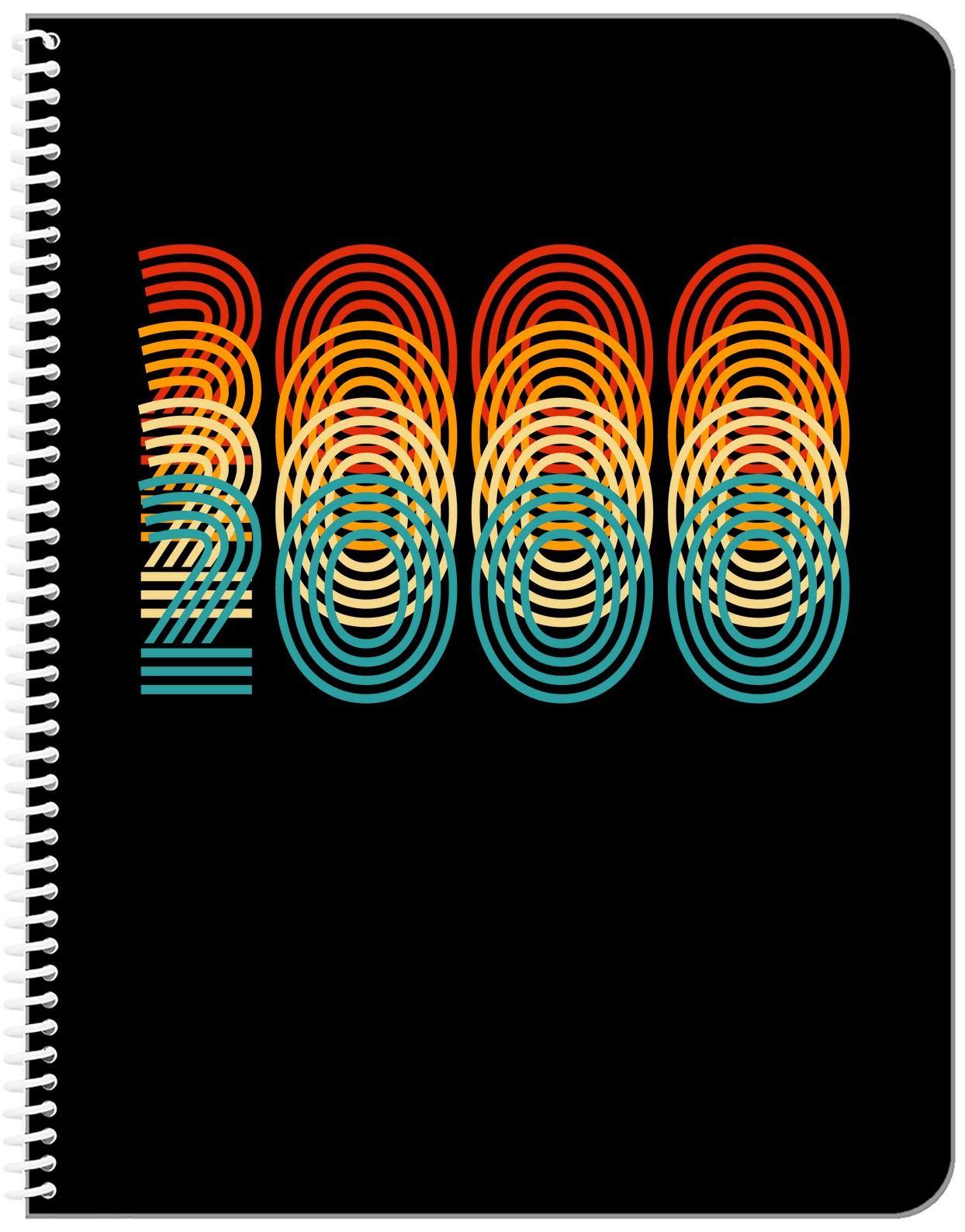 Retro Notebook - 2000 - Front View