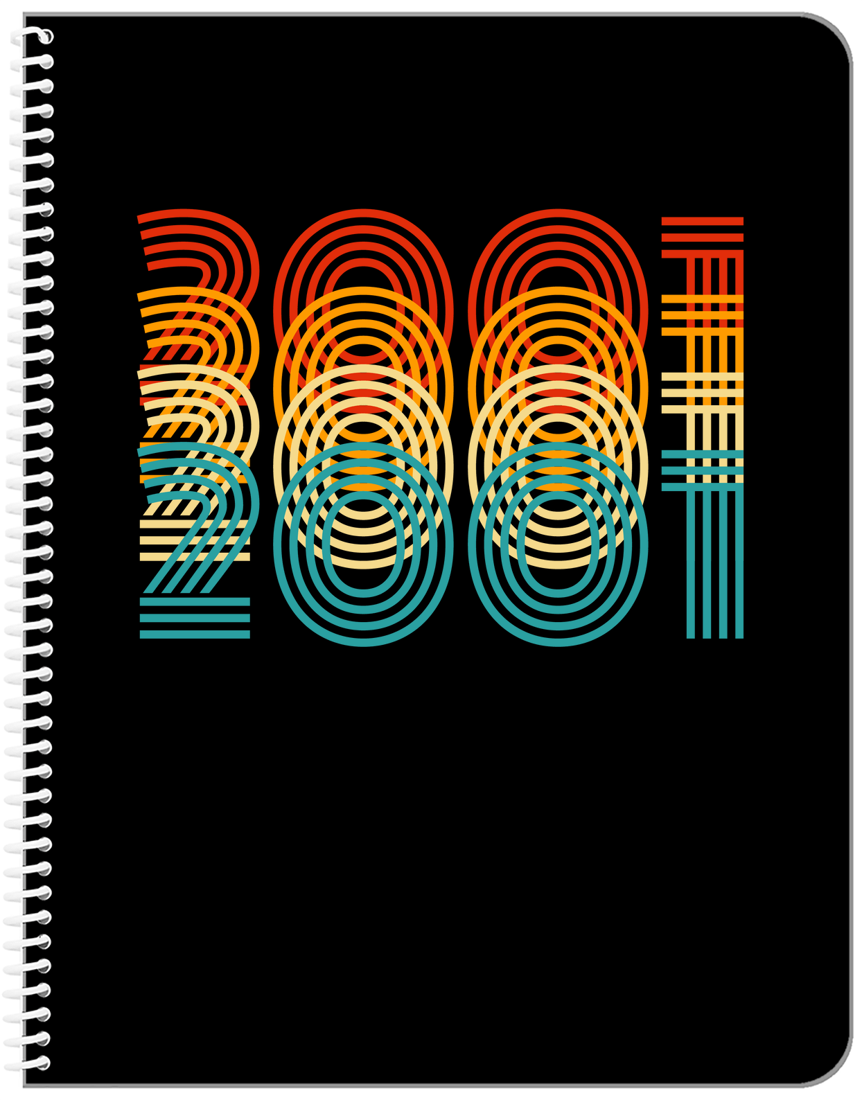 Retro Notebook - 2001 - Front View