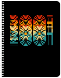 Thumbnail for Retro Notebook - 2001 - Front View