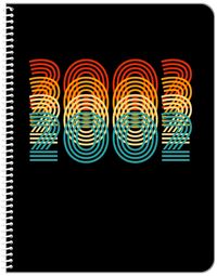 Thumbnail for Retro Notebook - 2002 - Front View