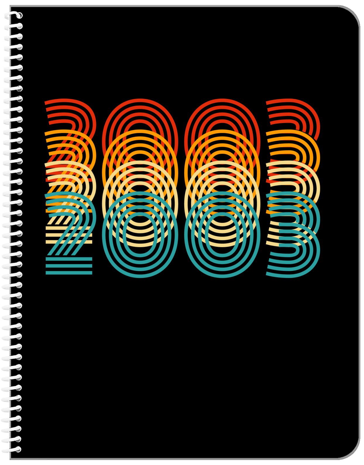 Retro Notebook - 2003 - Front View