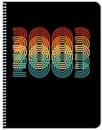 Thumbnail for Retro Notebook - 2003 - Front View