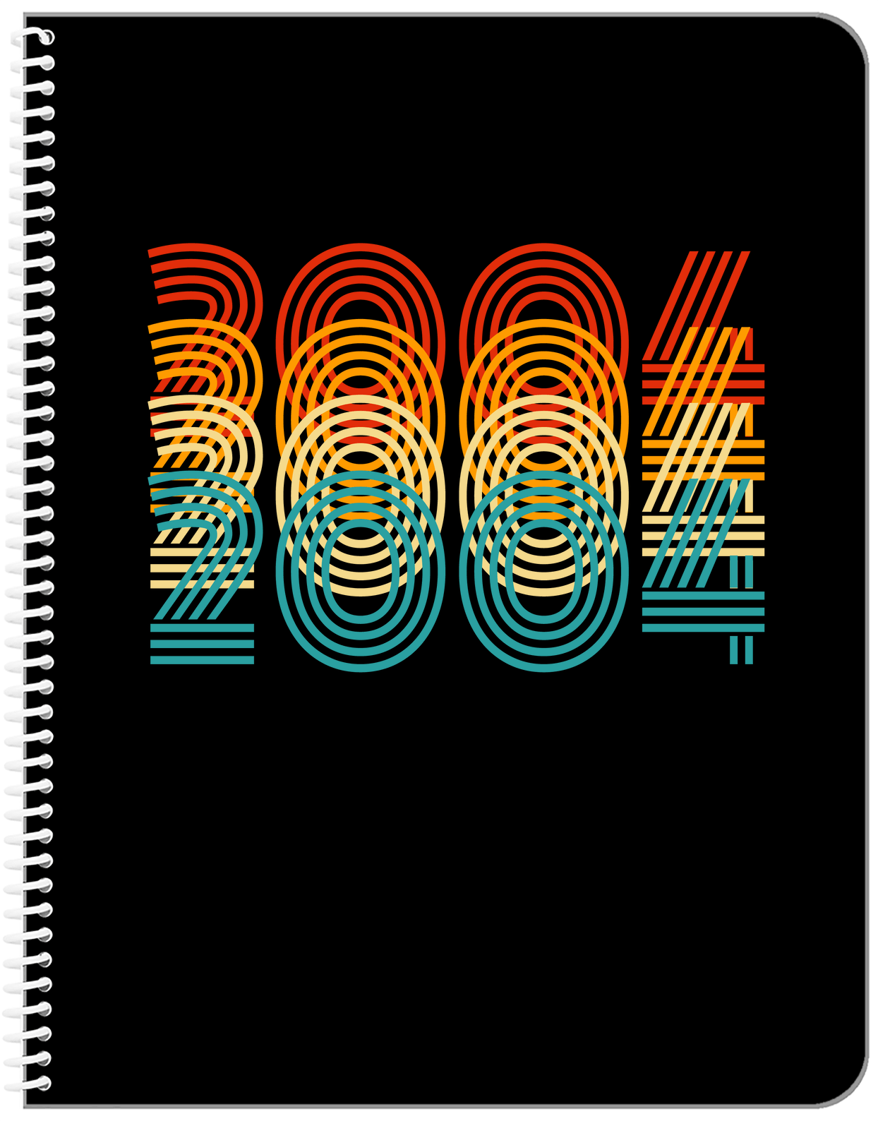 Retro Notebook - 2004 - Front View