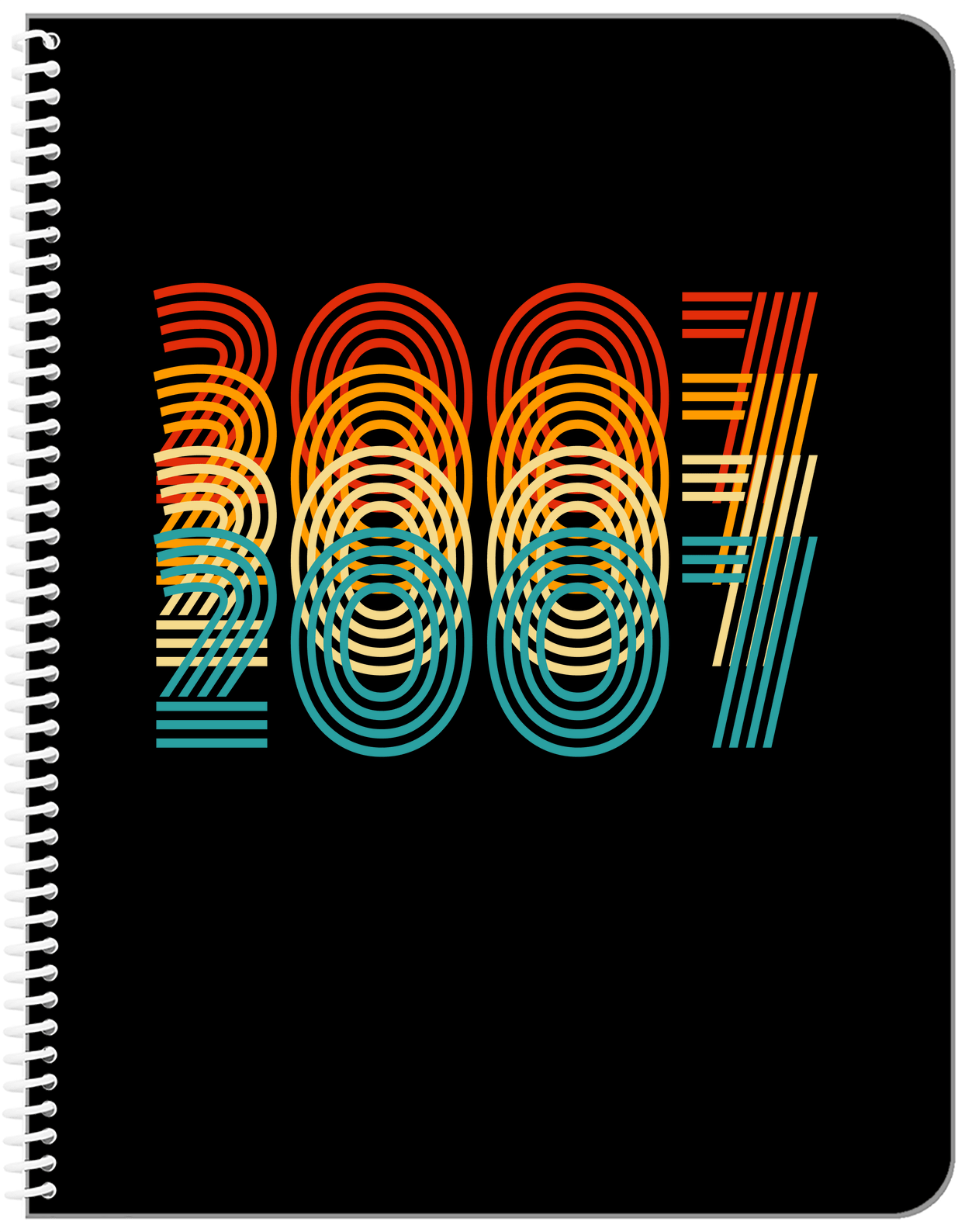 Retro Notebook - 2007 - Front View