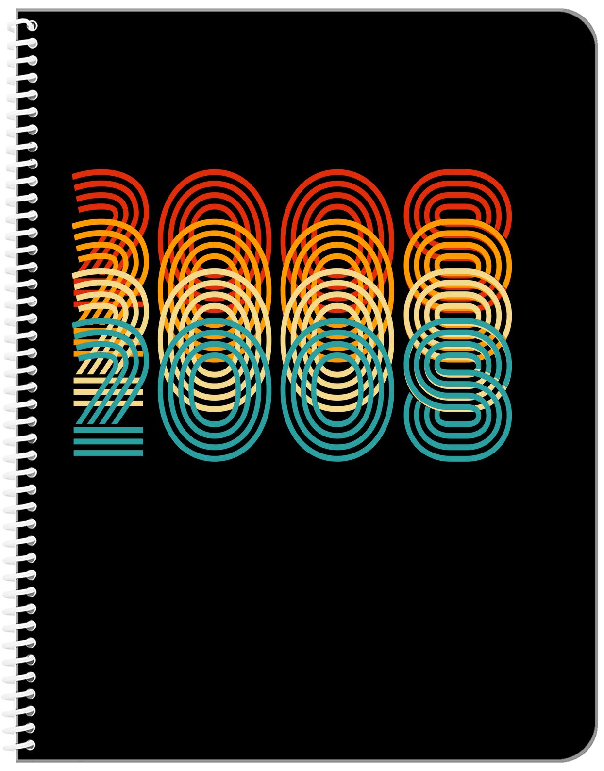 Retro Notebook - 2008 - Front View