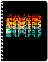 Thumbnail for Retro Notebook - 2008 - Front View