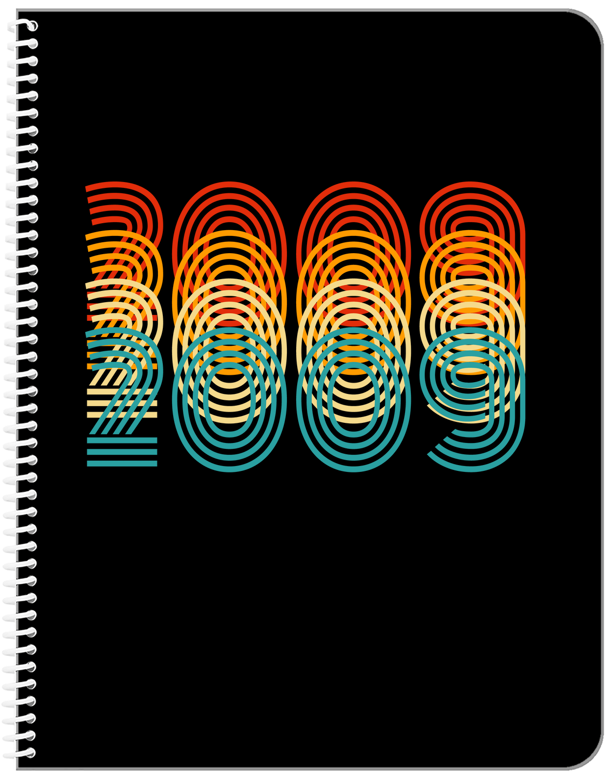 Retro Notebook - 2009 - Front View