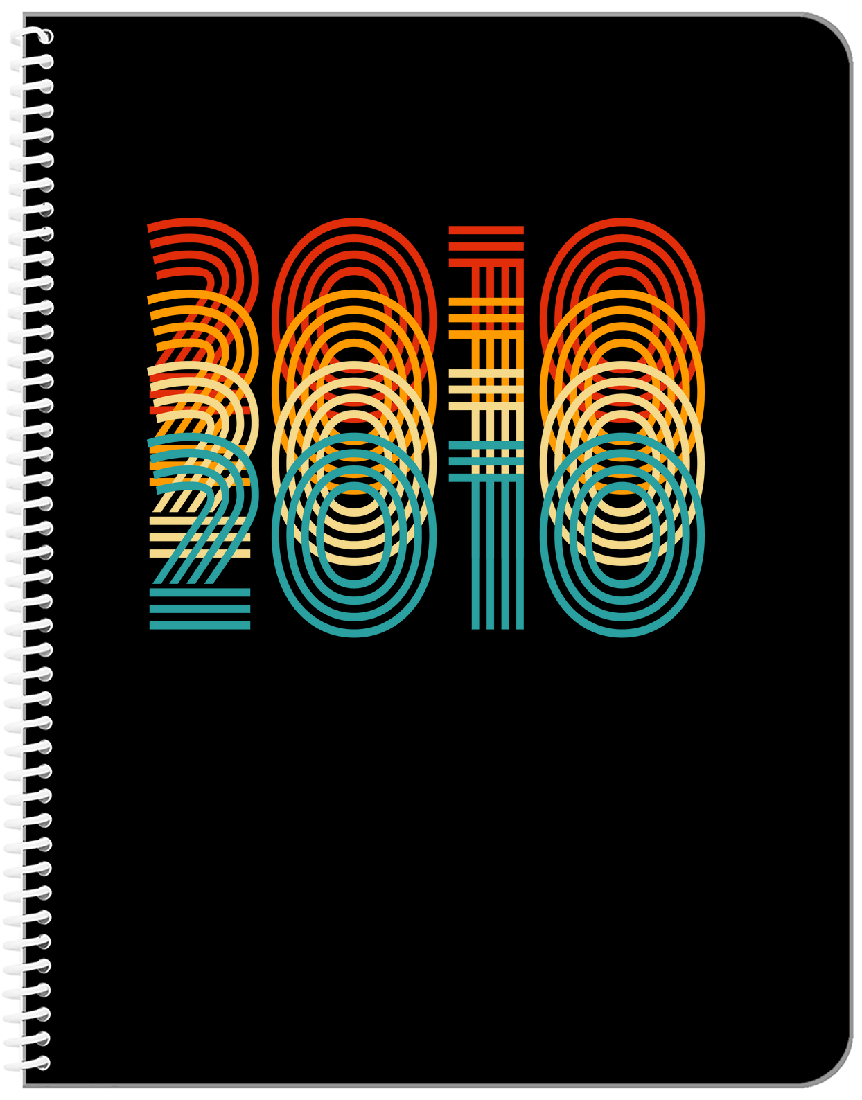 Retro Notebook - 2010 - Front View