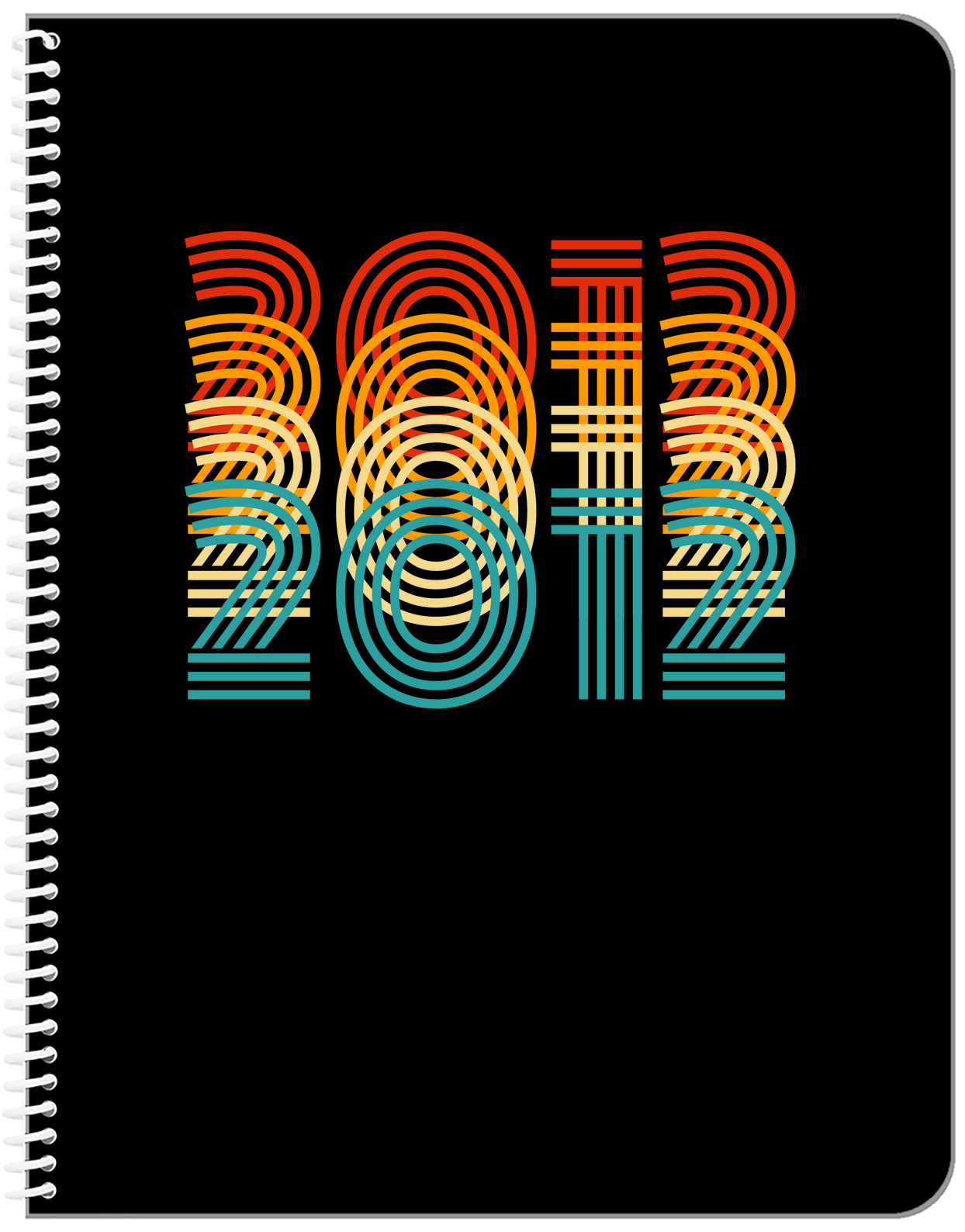 Retro Notebook - 2012 - Front View