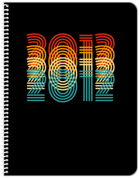 Thumbnail for Retro Notebook - 2012 - Front View