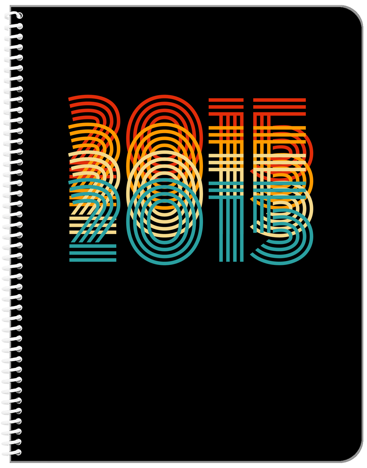Retro Notebook - 2015 - Front View