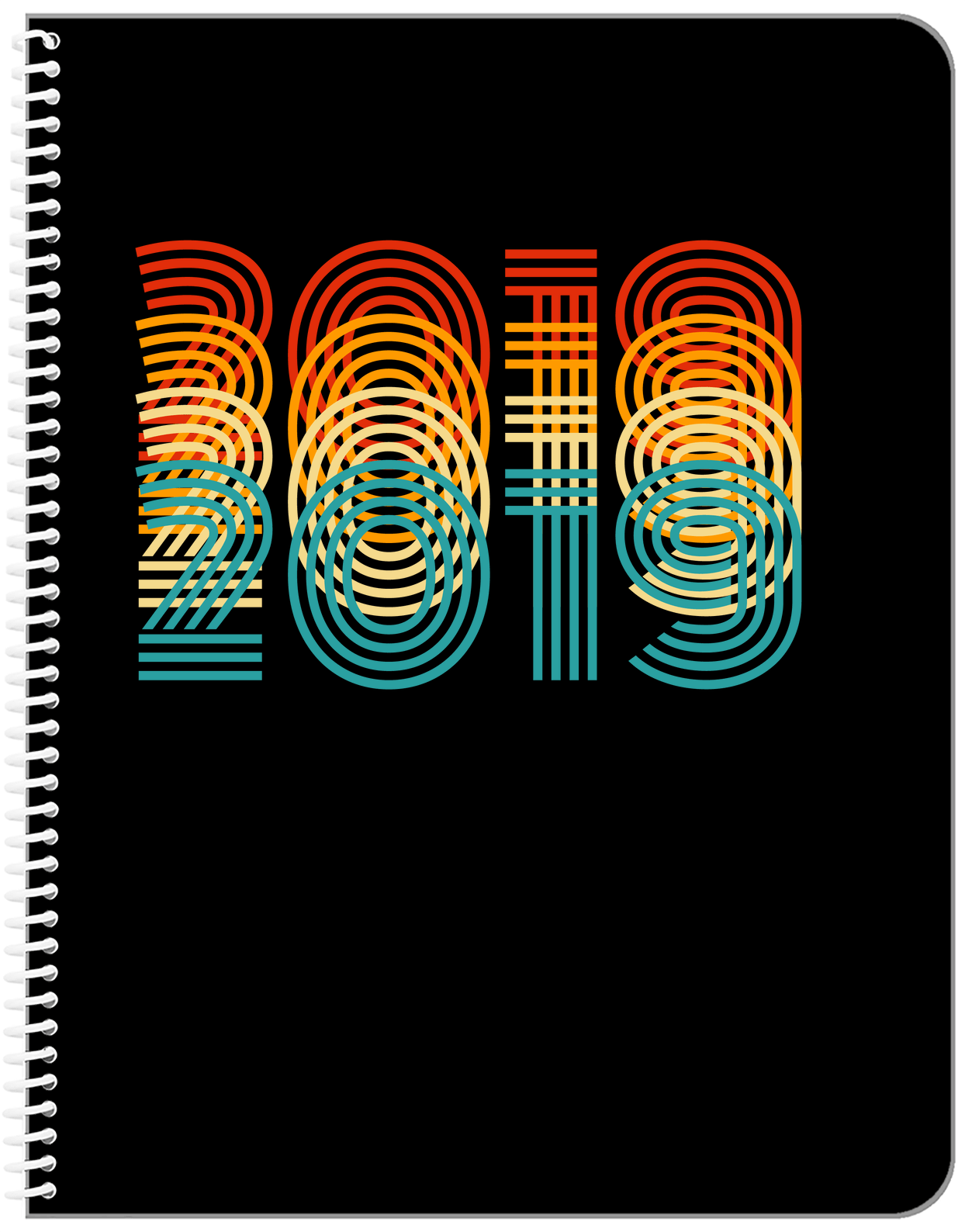Retro Notebook - 2019 - Front View
