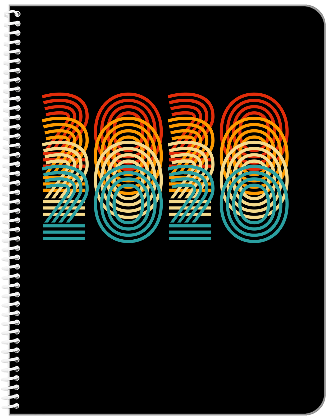 Retro Notebook - 2020 - Front View