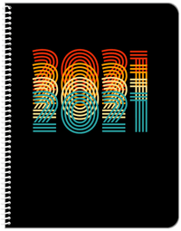 Thumbnail for Retro Notebook - 2021 - Front View