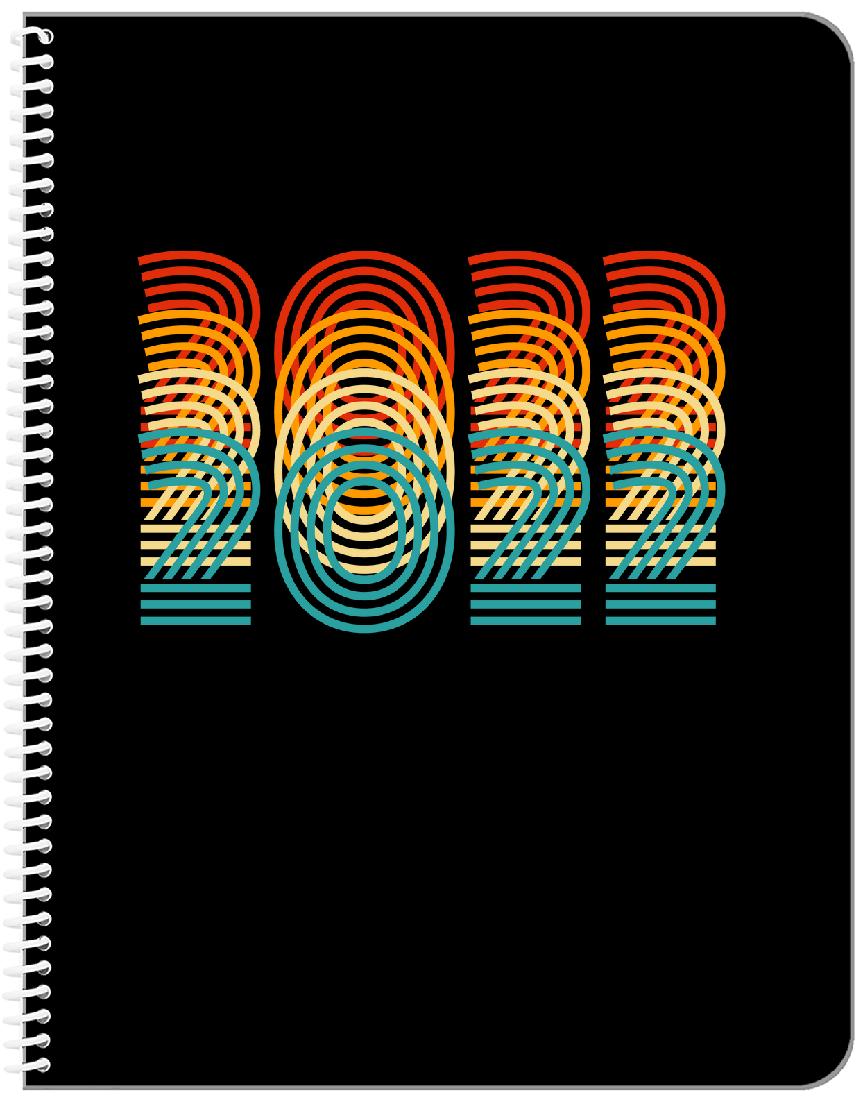 Retro Notebook - 2022 - Front View