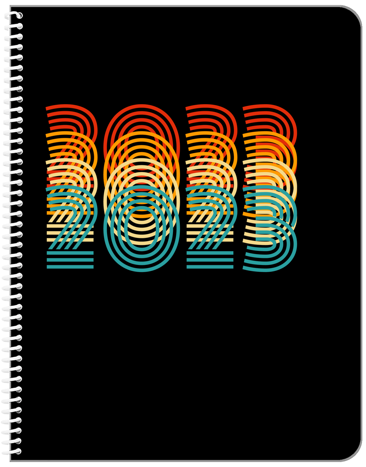 Retro Notebook - 2023 - Front View