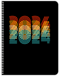 Thumbnail for Retro Notebook - 2024 - Front View