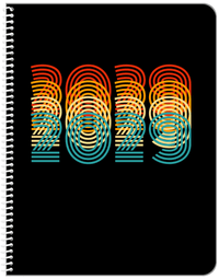 Thumbnail for Retro Notebook - 2029 - Front View
