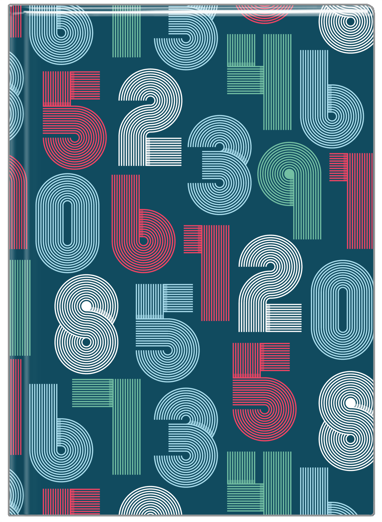 Retro Numbers Journal - Front View