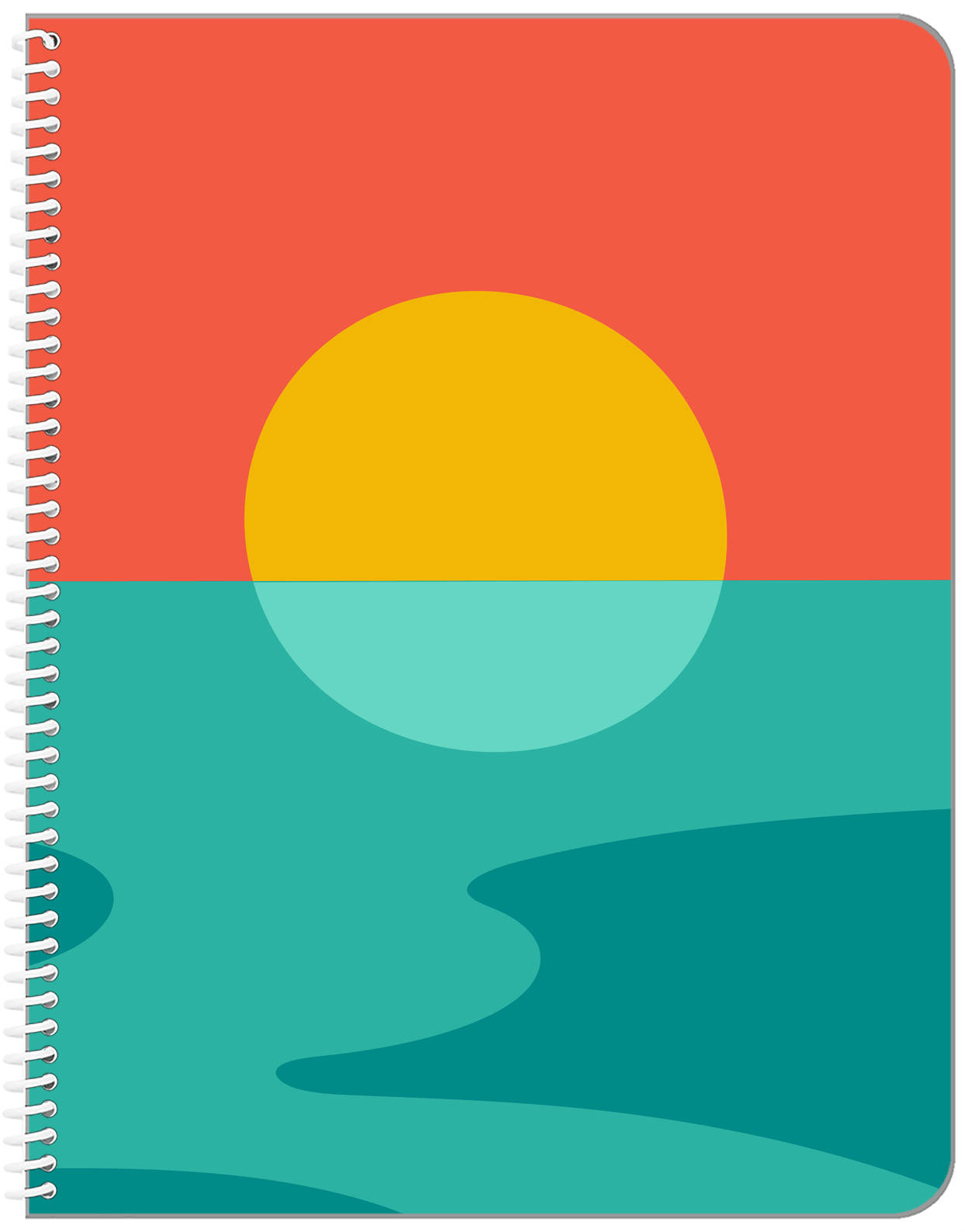 Retro Outdoors Notebook - Front View