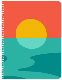Thumbnail for Retro Outdoors Notebook - Front View