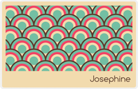 Thumbnail for Personalized Retro Placemat - Arches -  View