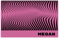 Thumbnail for Personalized Retro Placemat - Wave -  View