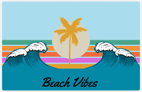 Thumbnail for Personalized Retro Placemat - Ocean Wave -  View