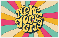 Thumbnail for Retro Placemat - New York City -  View
