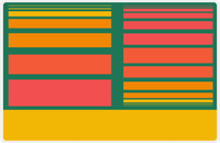 Thumbnail for Retro Placemat - Gradient Rectangles -  View