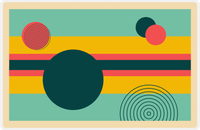 Thumbnail for Retro Placemat - Abstract Dots -  View